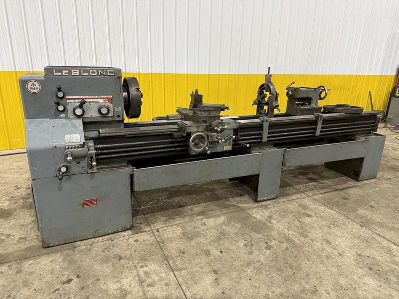 19" X 120" LEBLOND MODEL #6E REGAL ENGINE LATHE 1.75" HOLE: STOCK # 14661