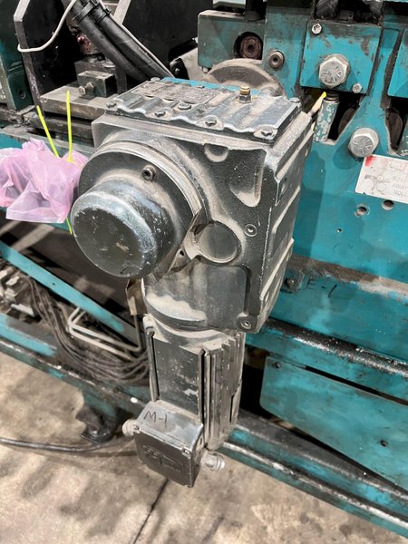 60" x 16 GAUGE IOWA MODEL #GAF60-6 COIL SLEAR (SLITTING &amp; CUT-TO-LENGTH) LINE, WITH UNCOILERS &amp; SIDE PUNCHING / NOTCHING: YOBRO #24552