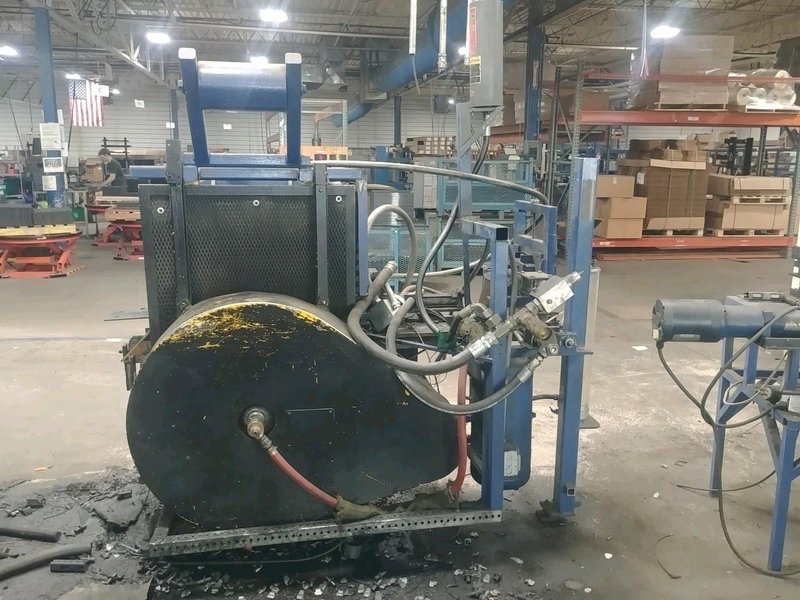 15 TON RLM 4 POST CUTOFF PRESS, 2.5&quot; STROKE: STOCK 18550