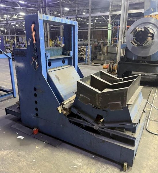 20,000 LB X 48" DELTEC HYDRAULIC SELF CONTAINED COIL CAR W/ELEVATION. STOCK # 0537126