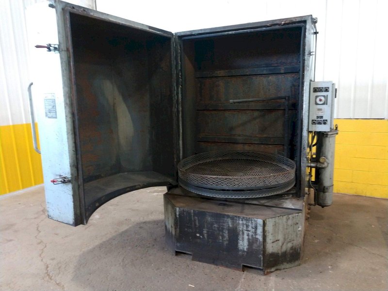 50&quot; X 60&quot; BETTER ENGINEERING MODEL F5000-LXP ROTARY TABLE PARTS WASHER #3362