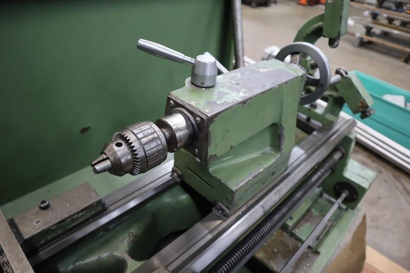 Nardini Model MS1440E Engine Lathe, Tool Post, Tailstock, Steady Rest- Auction Item