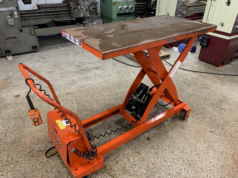 Presto Lift 1000 lbs 24x 48 Model XBP36-10 Portable Electric Scissor Lift