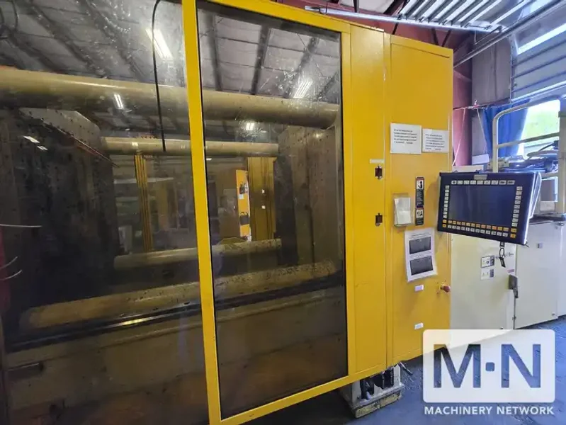 550 TON 39.2 OZ HUSKY MODEL H500RS80/65 HYLECTRIC INJECTION MOLDING MACHINE MFG 2006