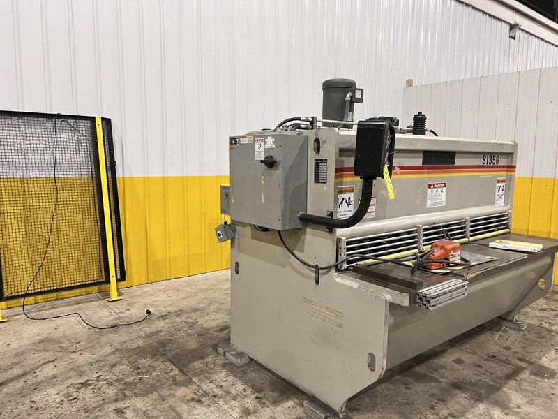 6&#039; X .135&quot; ACCURSHEAR MODEL #61356 HYDRAULIC POWER SQUARING SHEAR: STOCK #22035