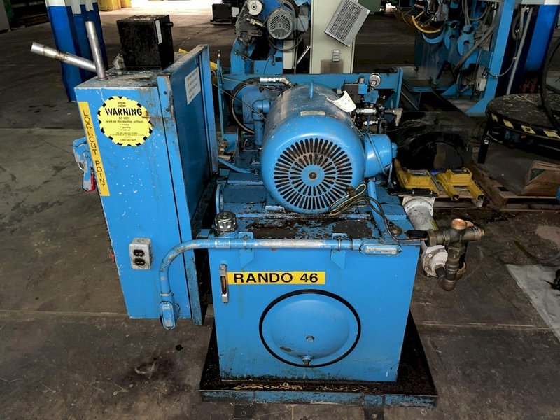 2.2" X 52" MITCHELL MONOTUBE UPPER COUNTERBORE FORMING MACHINE: STOCK #13588