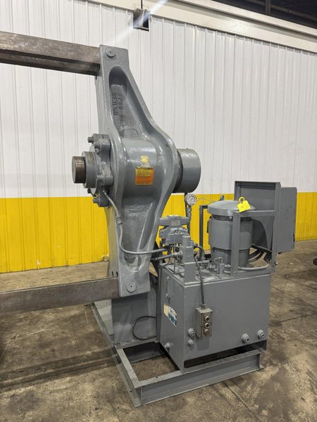 400 TON RODGERS  MODEL #1F400D-7214 HYDRAULIC HORIZONTAL INCLINED WHEEL PRESS: YOBRO 24526
