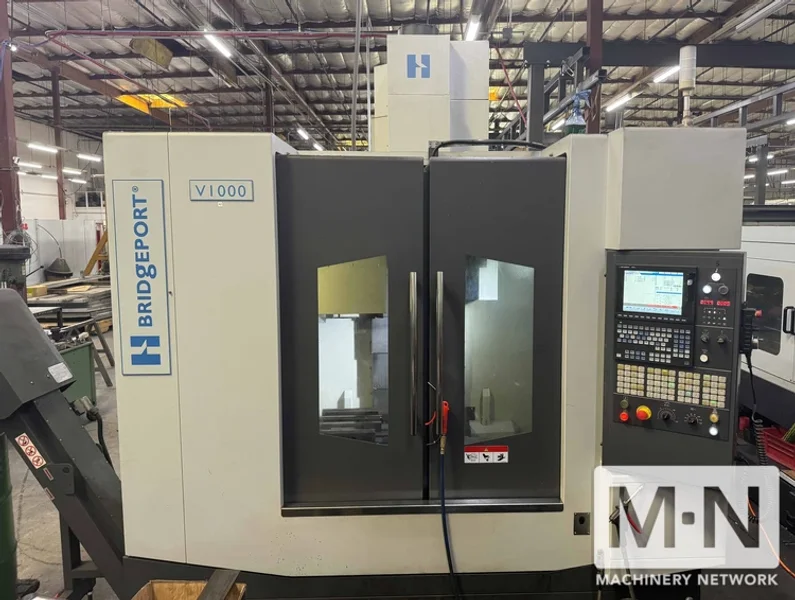 Hardinge-Bridgeport V1000 CNC Vertical Machining Center, 2017 - Only 3600 Hours!