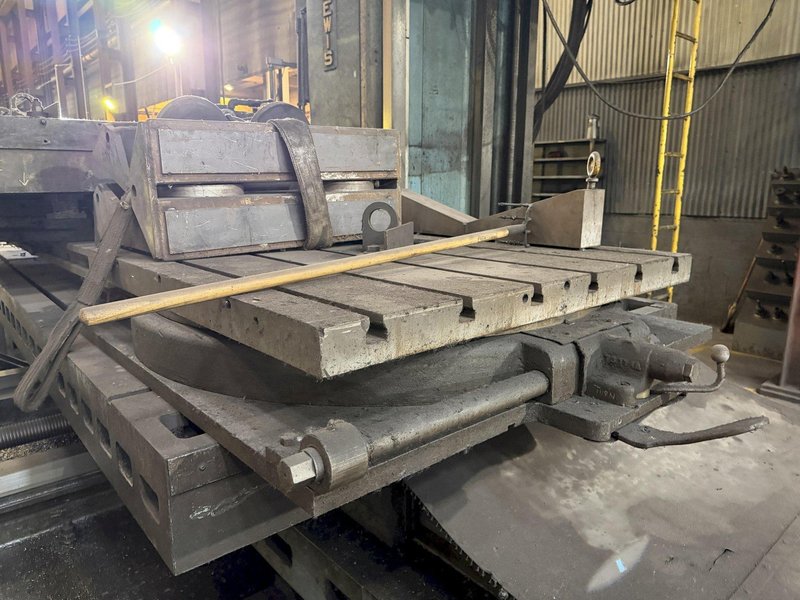 48" x 48" AIR LIFT ROTARY TABLE. STOCK #0548626