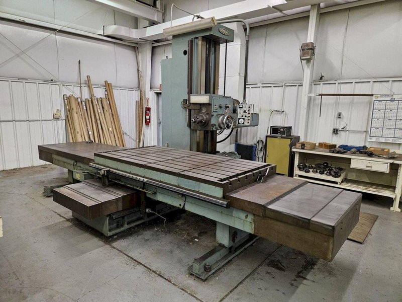 4&quot; NOMURA B-100WP HORIZONTAL BORING MILL. STOCK #0239625