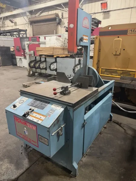 USED ROLL-IN MODEL TF1420 14" X 20" VERTICAL TILT FRAME BANDSAW