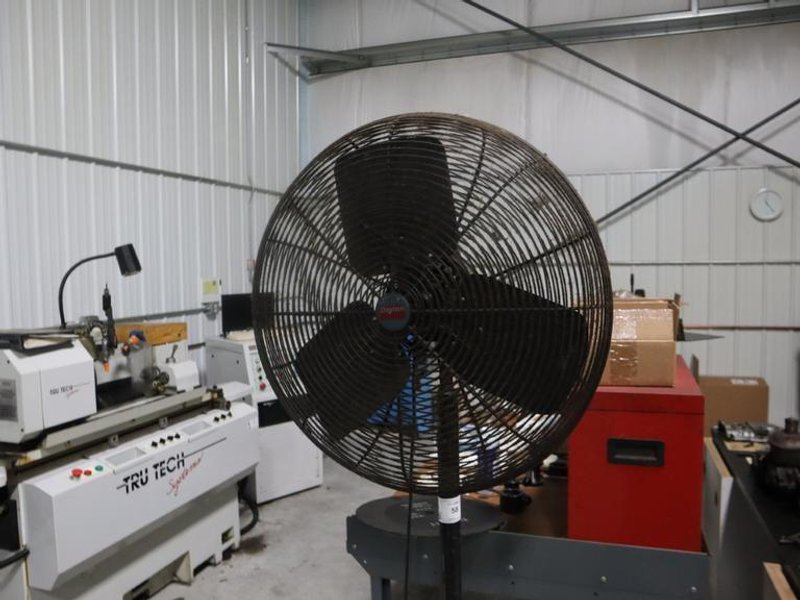 Dayton Shop Fan 24" on Stand, Single Phase- Auction Item