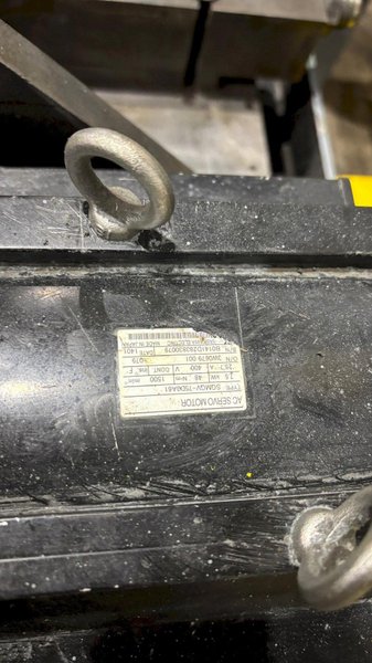 AMERICAN SERVO DRIVEN HYDRAULIC FLYING CUTOFF SHEAR WITH AMS CONTROLS: STOCK #18161