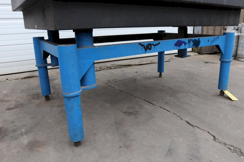 6&#039; x 4&#039; x 12&quot; BLACK GRANITE SURFACE PLATE: STOCK #12234