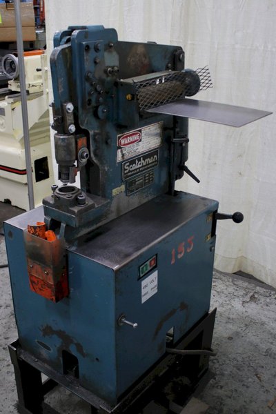 18 TON SCOTHMAN MODEL #207 HYDRAULIC IRONWORKER: STOCK #74989