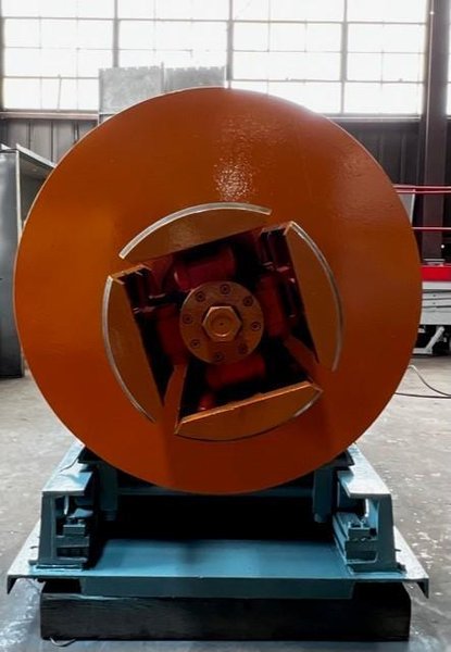 15000# X 28&quot; HERR EQUIPMENT POWERED UNCOILER STOCK# 3452