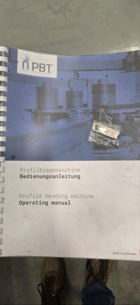 PBT PBT25 PC400 Pipe Tube Bender, 2021