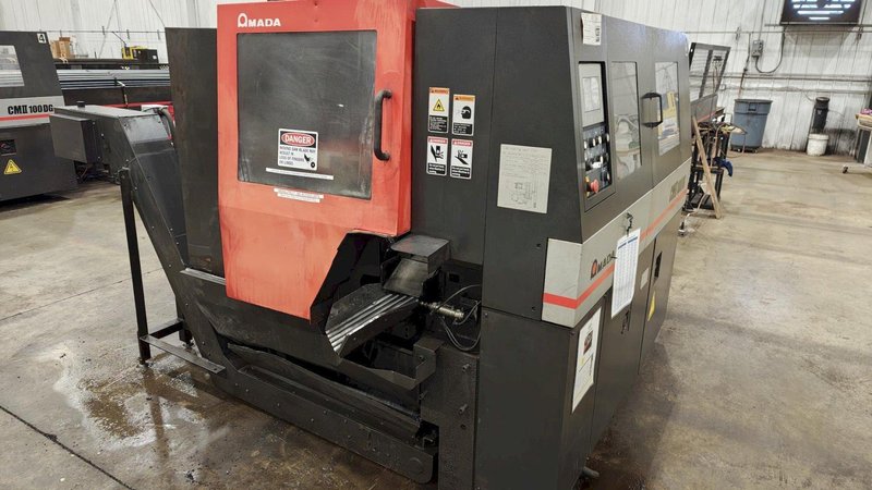 Amada model CM II 100DG High Performance Carbide tipped Cold Saw