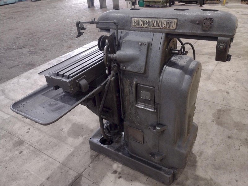 3 HP CINCINNATI MODEL 1-18 PLAIN HORIZONTAL MILLING MACHINE: STOCK #21030