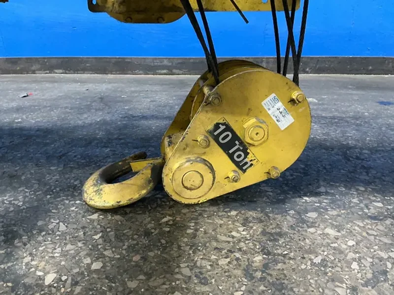 Whiting 10 Ton  Bridge Crane - Cew10x20rt14d4