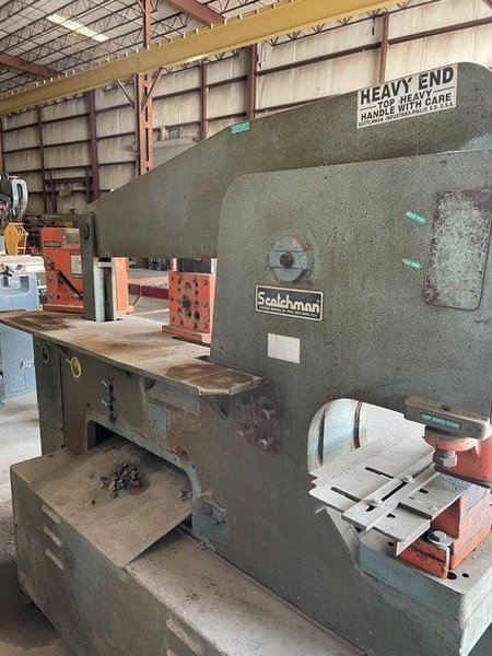 120 Ton Scotchman 12012 Ironworker, 1996 – Tooling Available