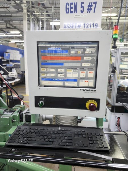 Royal Master Gen 5 (TG12x3) CNC  Guidewire  Centerless Grinder, Grinding Wire from: .0001" to .250", up to 17', with Scale Feedback to: .000004", Strongarm CNC Mini Station 15.1 - Windows Control , 7.5 HP. with Accu-Feed AGF 5M-V Wirefeeder,