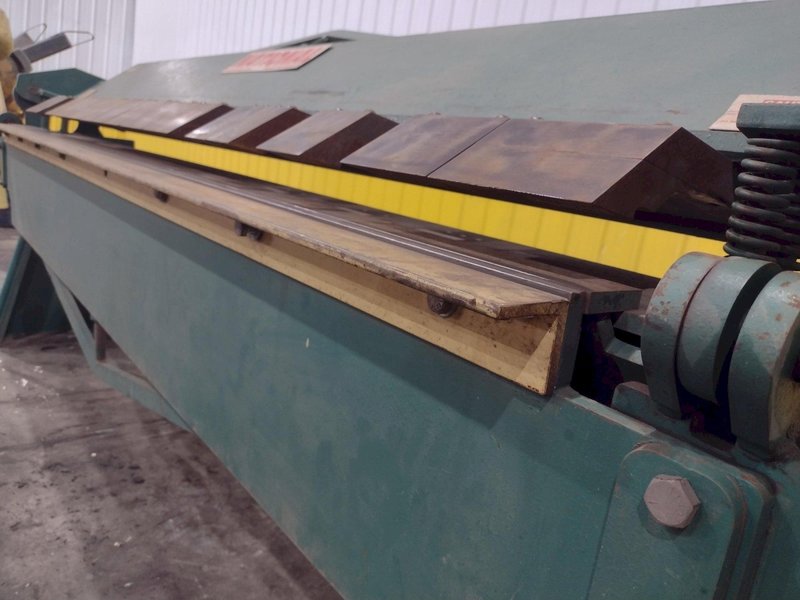 8' X 14 GAUGE NATIONAL MODEL #U6-9614 BOX &amp; PAN FINGER BRAKE: YOBRO #25800