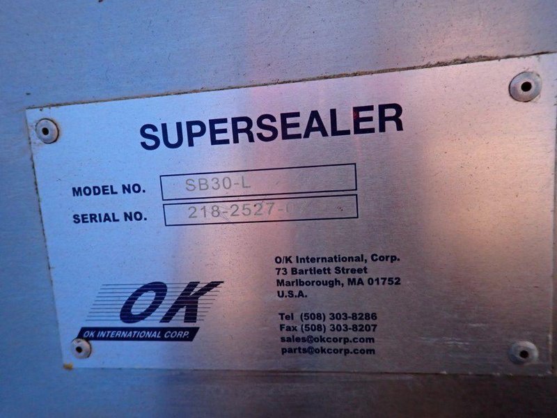 OK INTERNATIONAL CORP 6" X 95" BAG SEALER  -  SB30-L
