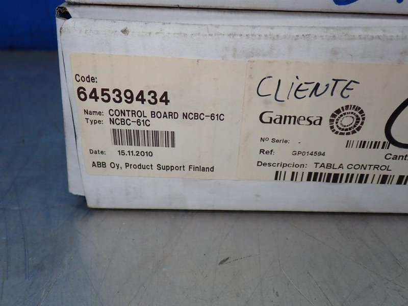 ABB FREQUENCY CONVERTER CONTROL BOARDS  -  NCBC-61C
