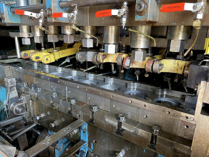 10 STATION WATERBURY FARREL MODEL #2010-HT ICOP TRANSFER PRESS: STOCK #15002