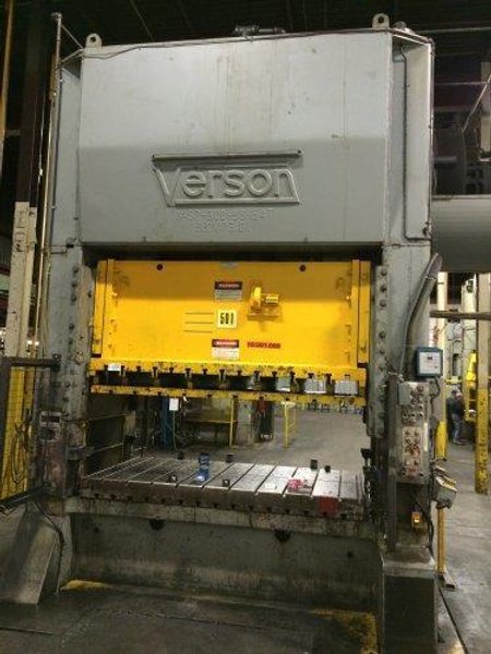 300 Ton Verson S2-300-96-54t Used Straight Side Mechanical Metal Stamping Press For Sale