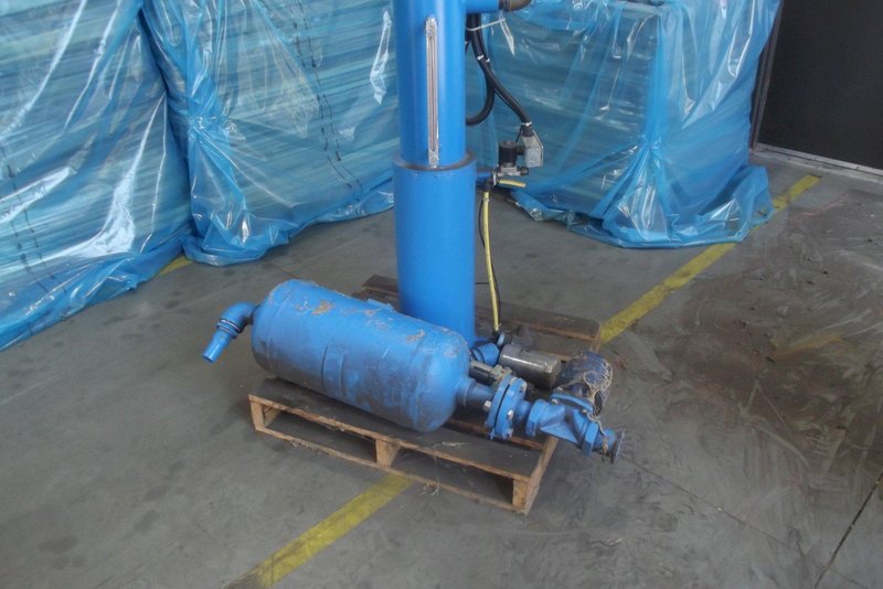 completely rebuilt Redford model cb16 cold box core machine with plc controls and mixer