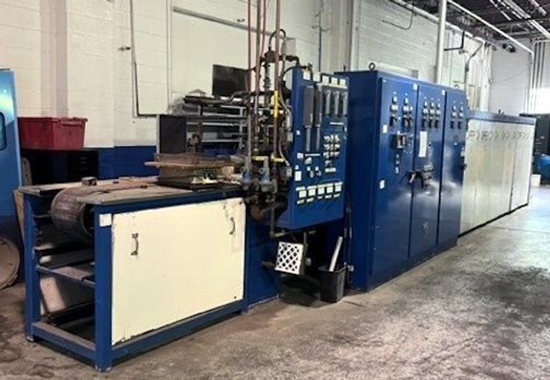 ABBOTT MESH BELT FURNACE 8ZSCR-12-216HH5-86PC/H3-2100, 174 KW, Stock # 14466