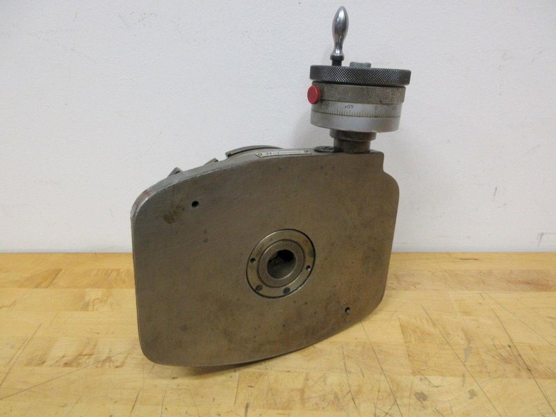 Hoffman 8" Manual Rotary Table with 6 T-Slots, Side Clamping, Approx 2-3/4" Work Face Height- Auction Item