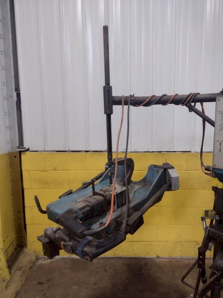 6-3/4" T-DRILL MODEL #T-150 PIPE COLLARING MACHINE WITH T-DRILL EC-150 END PROCESSING ATTACHMENT: STOCK #15864
