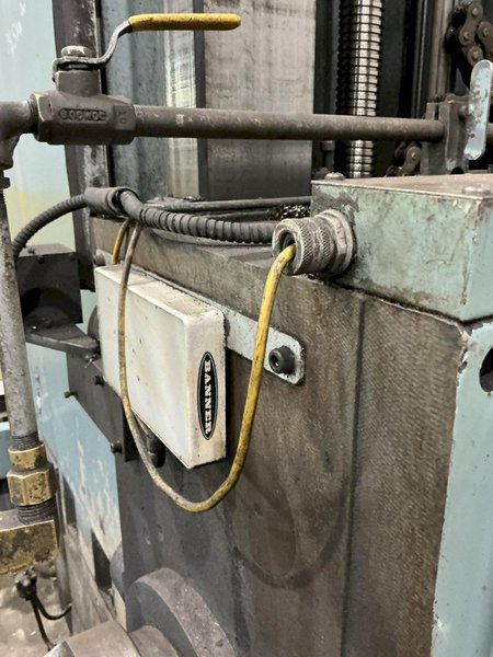 4" NOMURA MODEL #B-100WP TABLE TYPE HORIZONTAL BORING MILL 50 TAPER 96" TRAVEL: YOBRO #25193