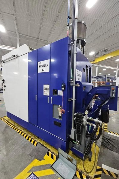 Kitamura My-Trunnion #4 5-Axis VMC, 2017 -Fanuc Series 30i CNC Controls , 50 Position Automatic Tool Changer, 20,000 RPM Spindle, Thru-Spindle Coolant