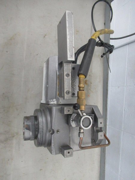 Haas HA5C Programmable Rotary Indexer with Pneumatic Collet Closer, Brushless Sigma 1 Motor