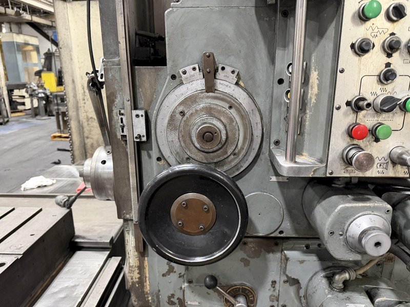 4" DEVLIEG 4H-60 SPIRAMATIC HORIZONTAL BORING MILL. STOCK # 0220326