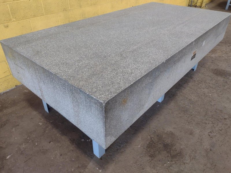 8&#039; X 4&#039; X 14&quot; CHALLENGE PRECISION LAYOUT INSPECTION GRANITE TABLE: STOCK #23790
