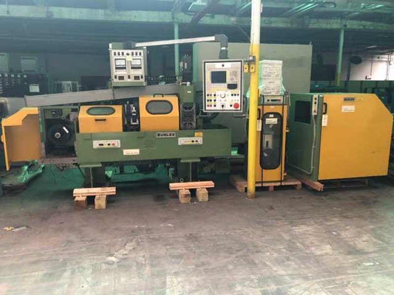 3-3/8&quot; (85mm) X 1-3/8&quot; (35mm) BUHLER SINGLE STAND WIRE FLATTENING MILL (13634)