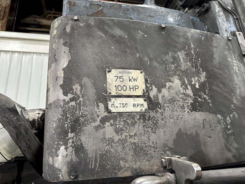 60” X 100 HP MATTISON MODEL #60-H ROTARY SURFACE GRINDER: STOCK #23020