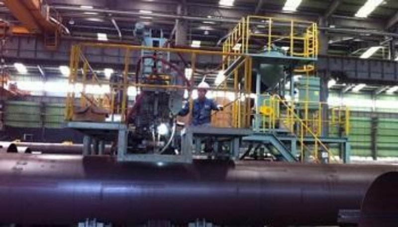 2032mm X 25.4mm LSAW API PIPE PLANT
