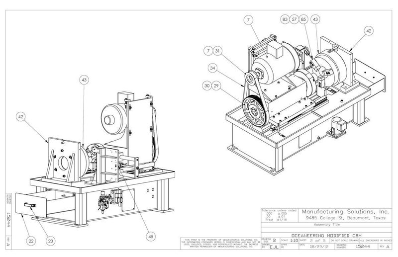Pipe Beveling Machine, MSI, C8H