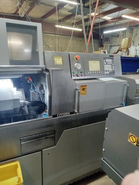Citizen K16 CNC Swiss Lathe, 2007 – Sub Spindle, Live Milling