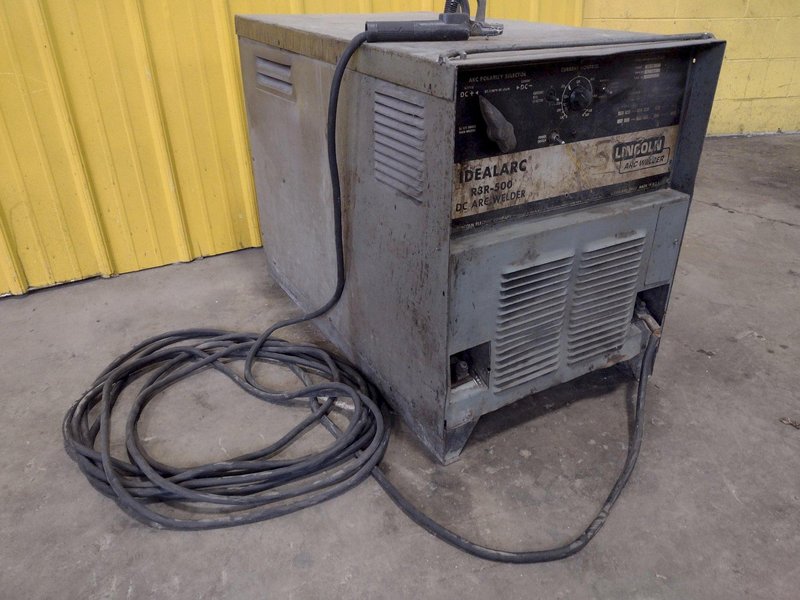 500 AMP LINCOLN IDEALARC R3R-500 DC ARC WELDER: STOCK #17400