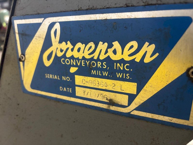 JORGENSEN INCLINED CHIP CONVEYOR: STOCK 22284