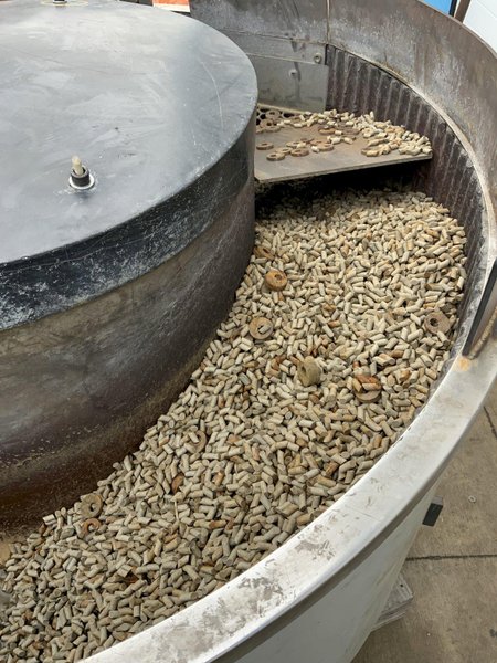 12 CUBIC FT ROTO FINISH VIBRATORY BOWL: STOCK #80966