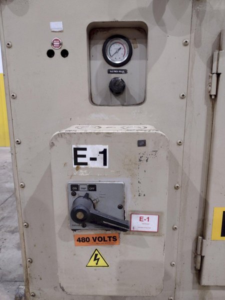 15&quot; X .125&quot; AIDA MODEL #LFS-40R STRAIGHTENER &amp; SERVO COIL STRIP FEEDER: STOCK #20565