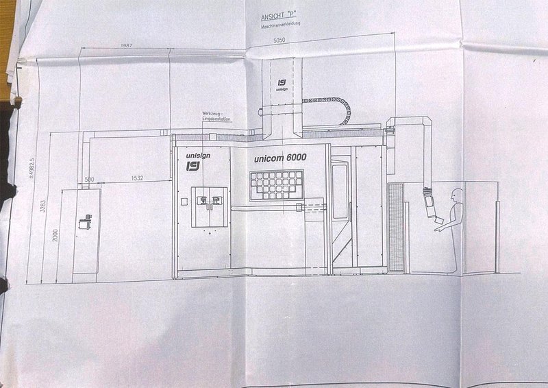 Unisign - Unicom 6000 Ø 2000 x 1330 mm CNC